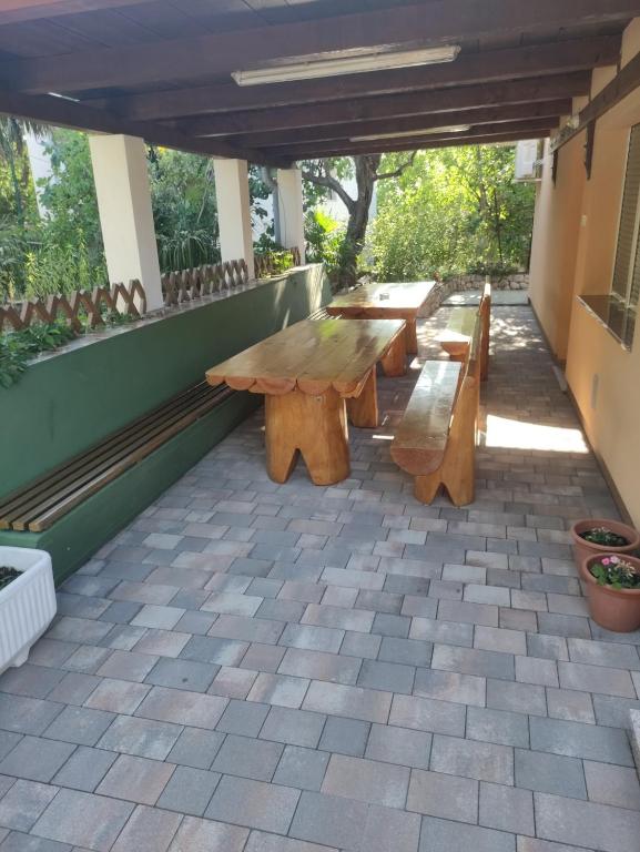 Balkón nebo terasa v ubytování Dragiv 1