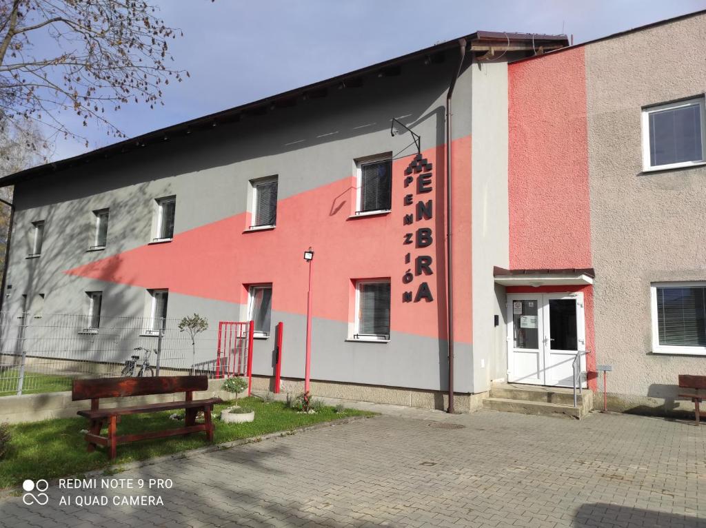Budova, kde se penzion nachází
