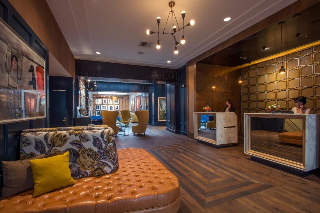 Posezení v ubytování Hotel Lucia