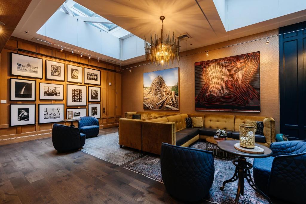 Posezení v ubytování Hotel Lucia