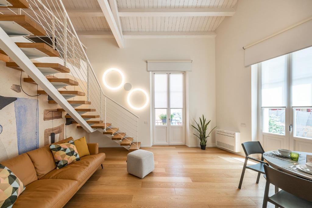 Χώρος καθιστικού στο Casa Spada Apartments