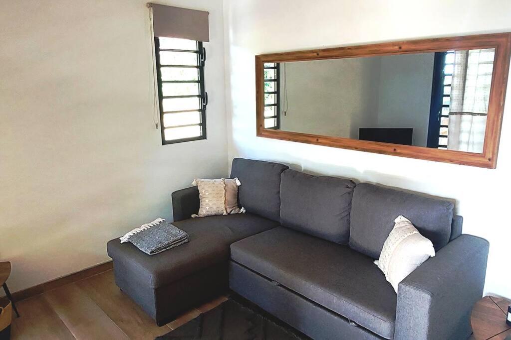 Posezení v ubytování Petite Maison Premium vue mer