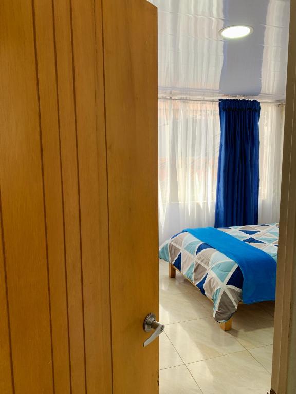 Postel nebo postele na pokoji v ubytování Hostel Bogotá Kings