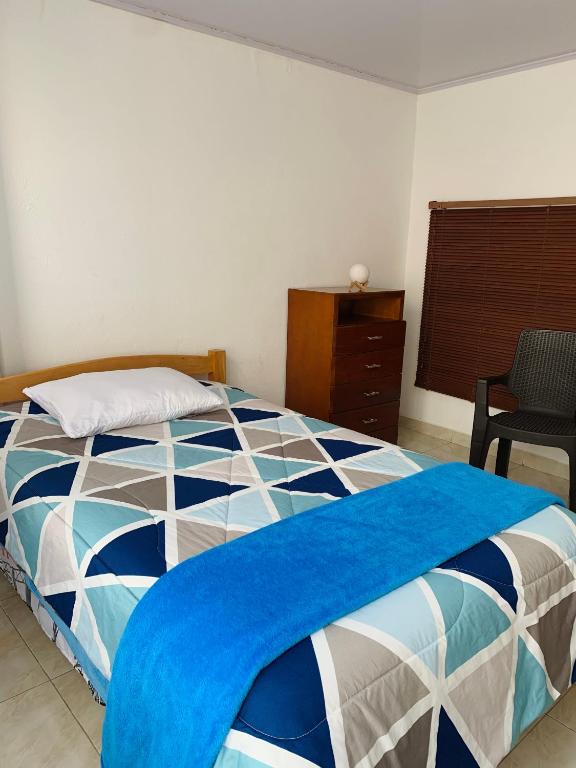 Postel nebo postele na pokoji v ubytování Hostel Bogotá Kings