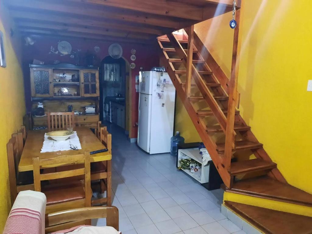 Køkken eller tekøkken på Las Toninas Duplex 5