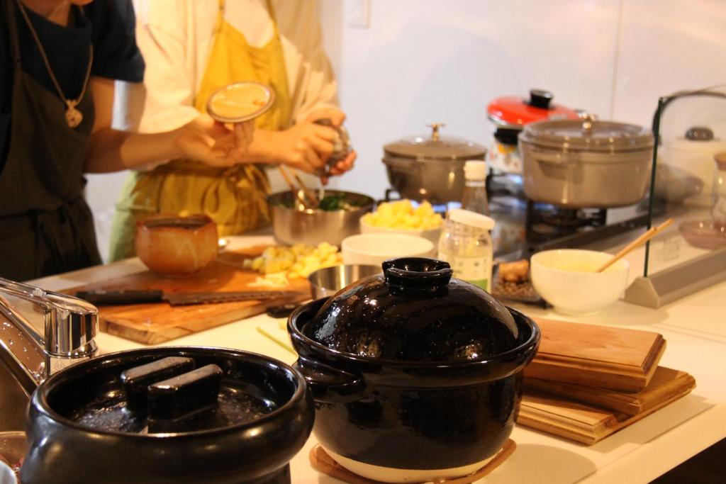 ヴィラの敷地内または近くでの食事または食べ物