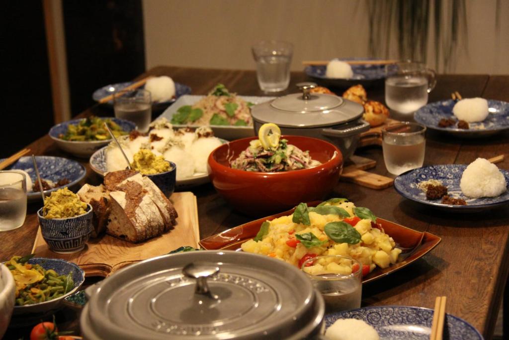 ヴィラの敷地内または近くでの食事または食べ物