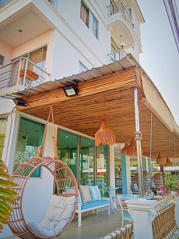Balkón nebo terasa v ubytování Castaway's 420