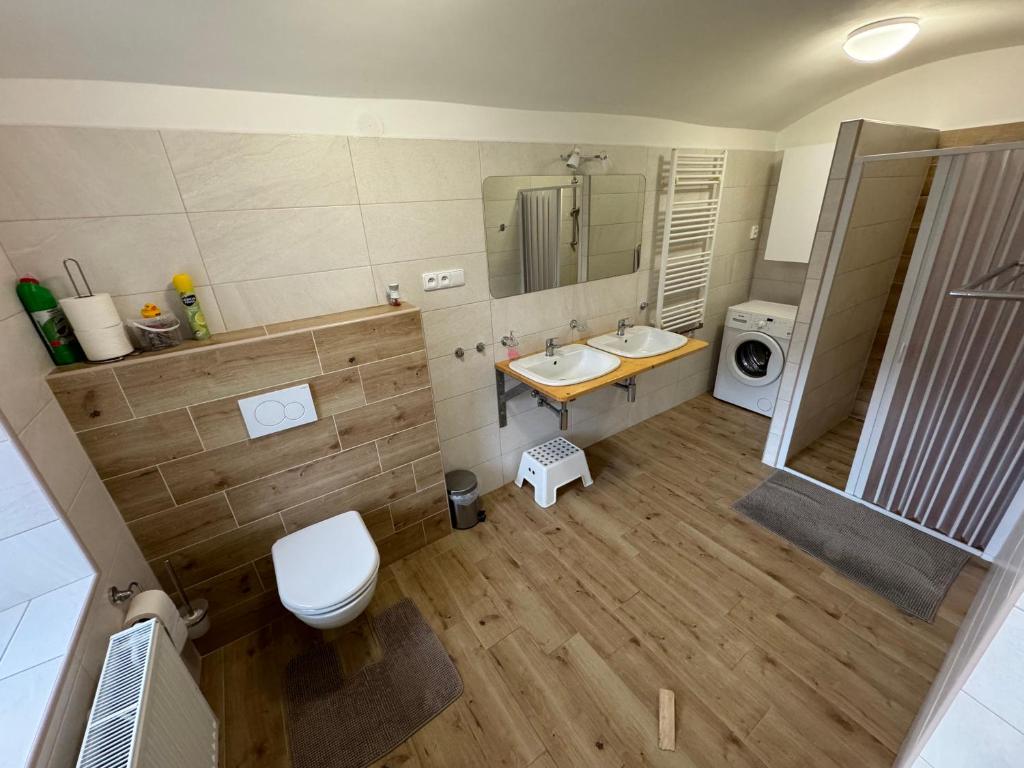 Vannituba majutusasutuses Ubytování Bauštel