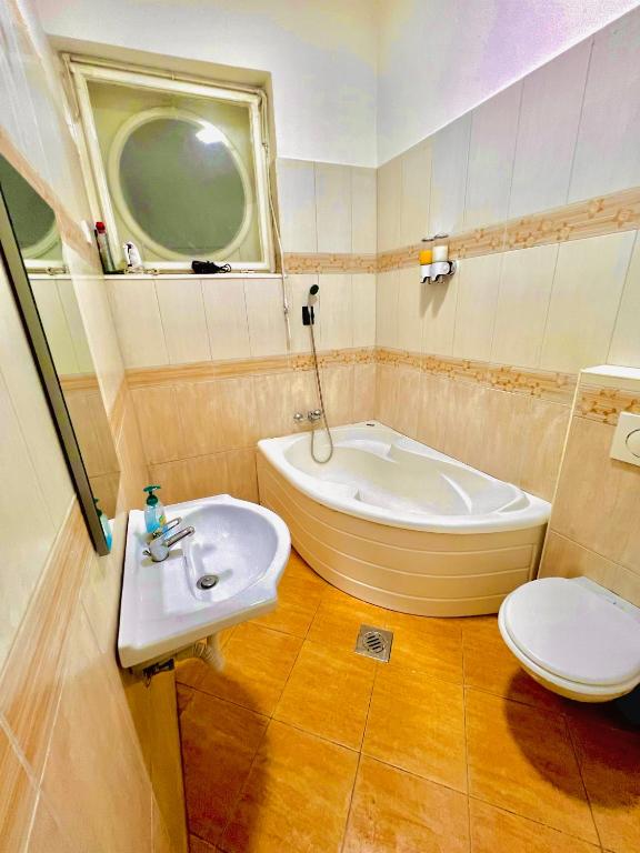 Koupelna v ubytování CASA DEL RÍO