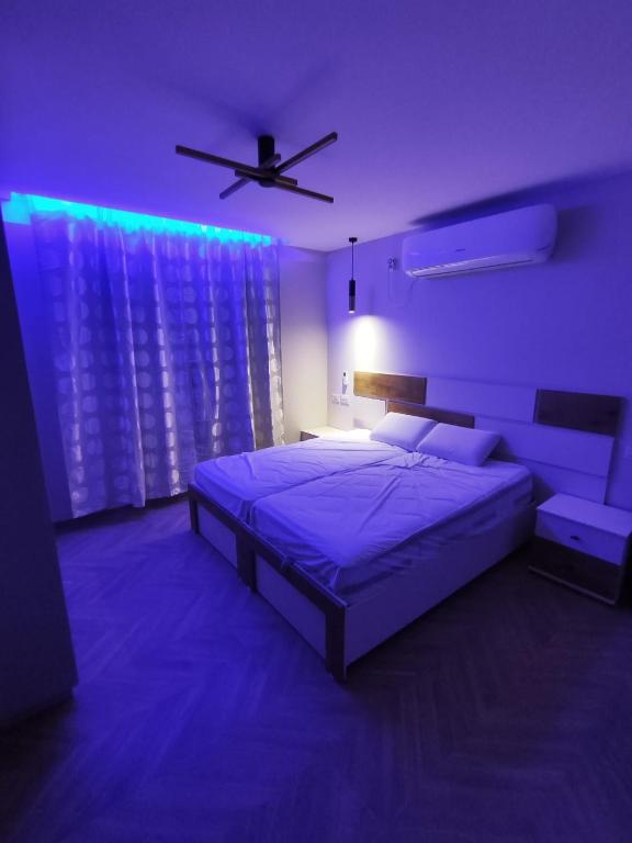 Letto o letti in una camera di אחוזת דולב-הצימר