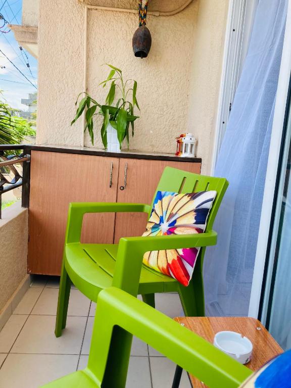 Balkón nebo terasa v ubytování Regalia Apartments