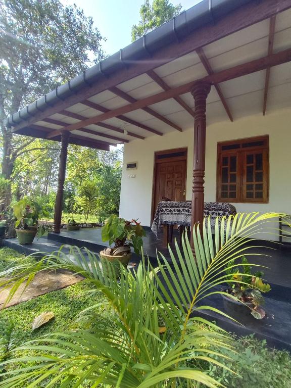 Zahrada ubytování Sigiriya Hillside View Villa