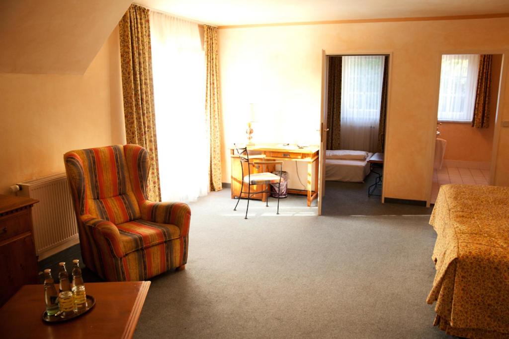Posezení v ubytování Landgasthof & Hotel Jagdhof