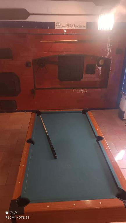 Biliár nebo kulečník v ubytování L'Antic Forn de Paüls