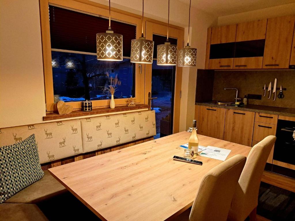 Kuchyň nebo kuchyňský kout v ubytování Apart Sunny Side