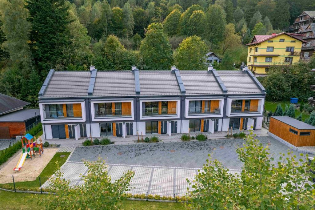 Budova, kde se apartmán nachází