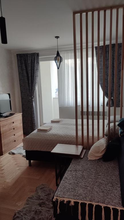 Postel nebo postele na pokoji v ubytování Studio apartman Pale