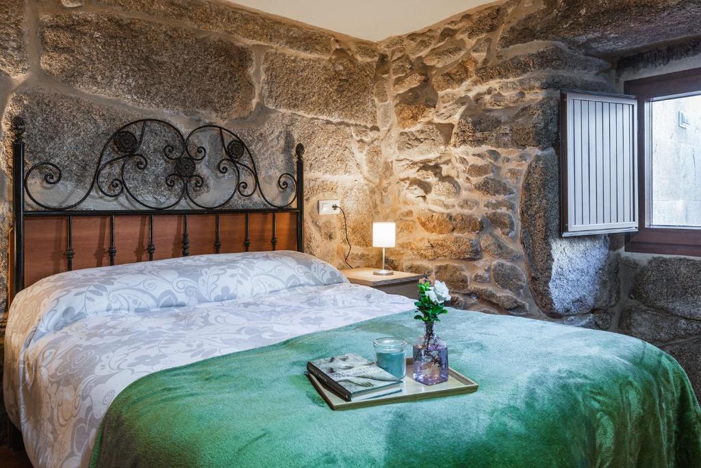 Postel nebo postele na pokoji v ubytování Villa Vaquiña