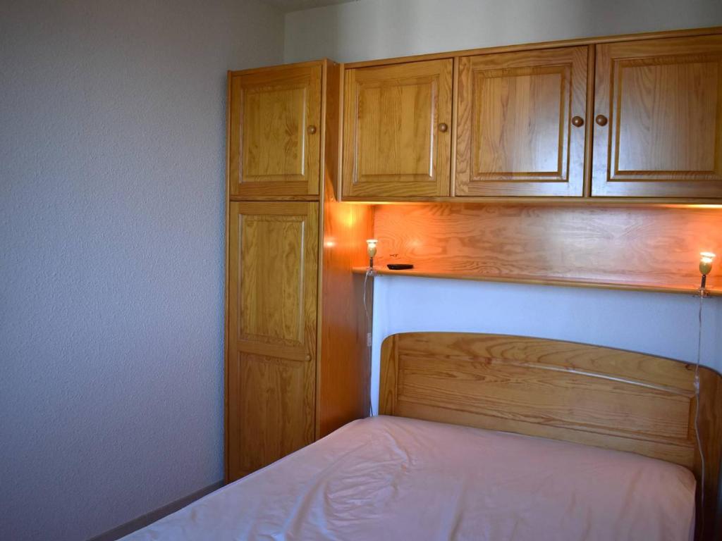 Posteľ alebo postele v izbe v ubytovaní Charmant 2 pièces plein sud avec balcon, proche centre-ville de Font-Romeu, parking et local à skis - FR-1-580-70