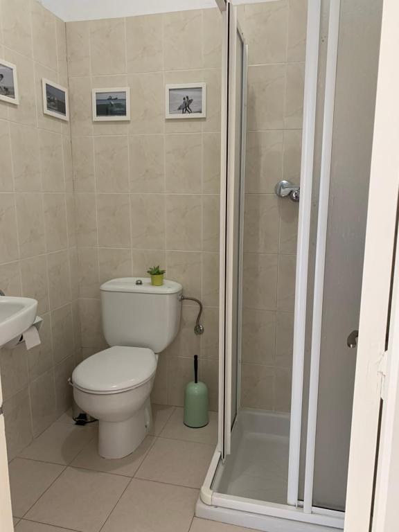 Koupelna v ubytování casa loopez Hostel