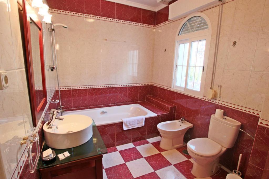 Koupelna v ubytování TESS Villa Paradise