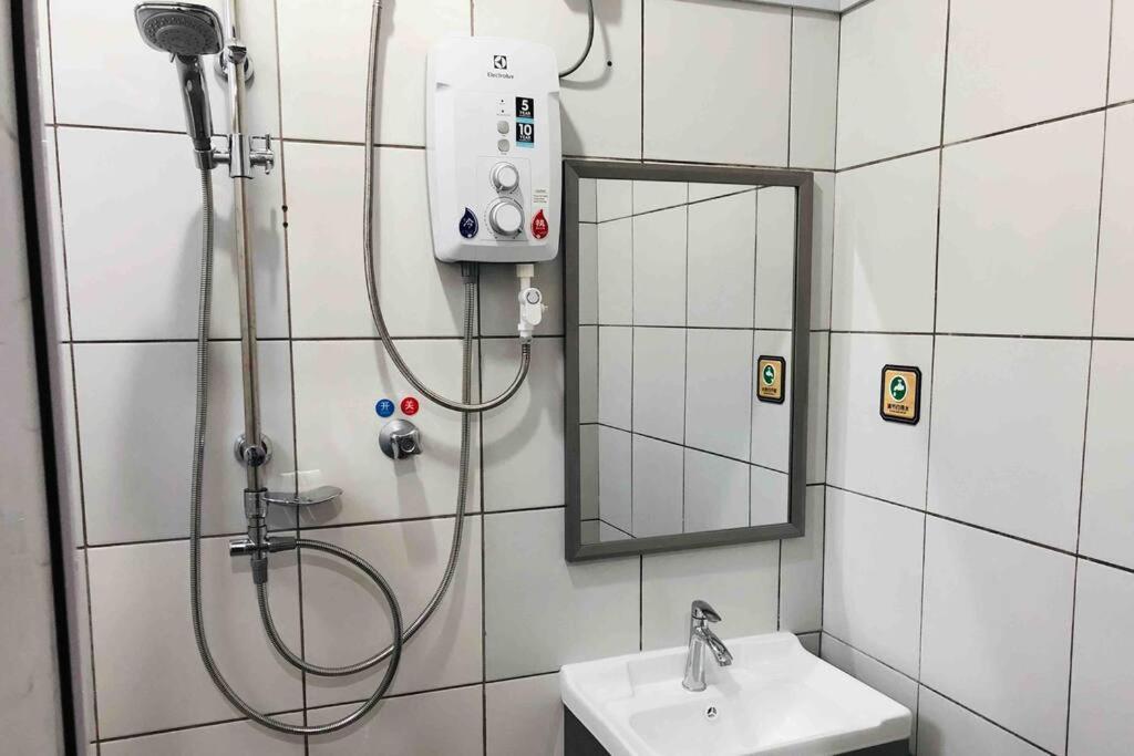 Koupelna v ubytování Kota Kinabalu Four Seasons Homestay 沙巴亚庇四季小屋
