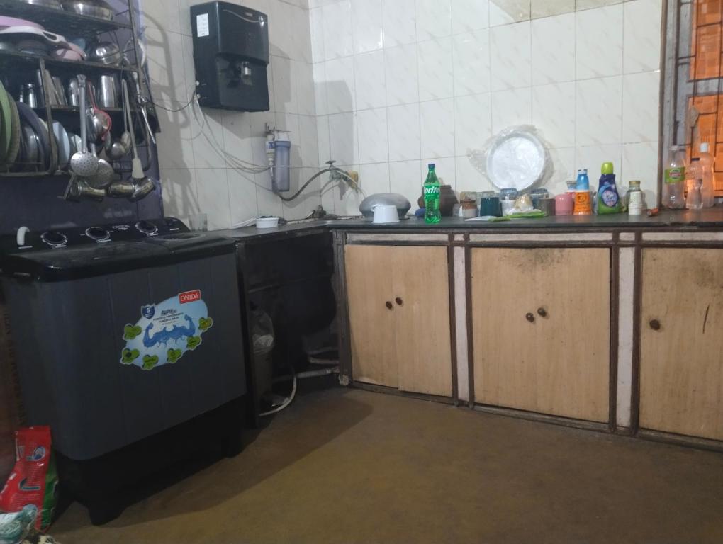 Kuchyň nebo kuchyňský kout v ubytování Aleyahome stay