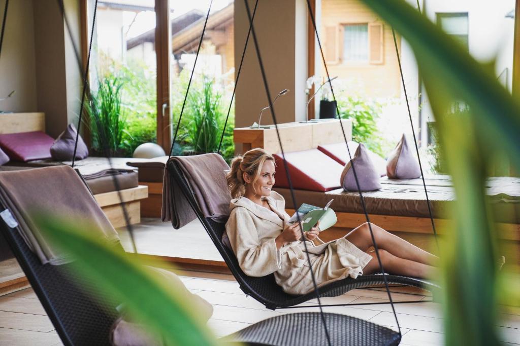 Posezení v ubytování Hotel Valserhof