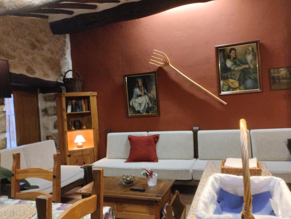 Zona de estar de Hotel La Casa Chacinera