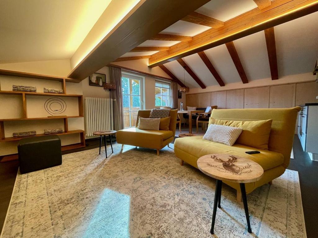 Posezení v ubytování Kaiser's Landhaus