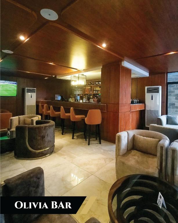 Lounge nebo bar v ubytování Vintano Hotel