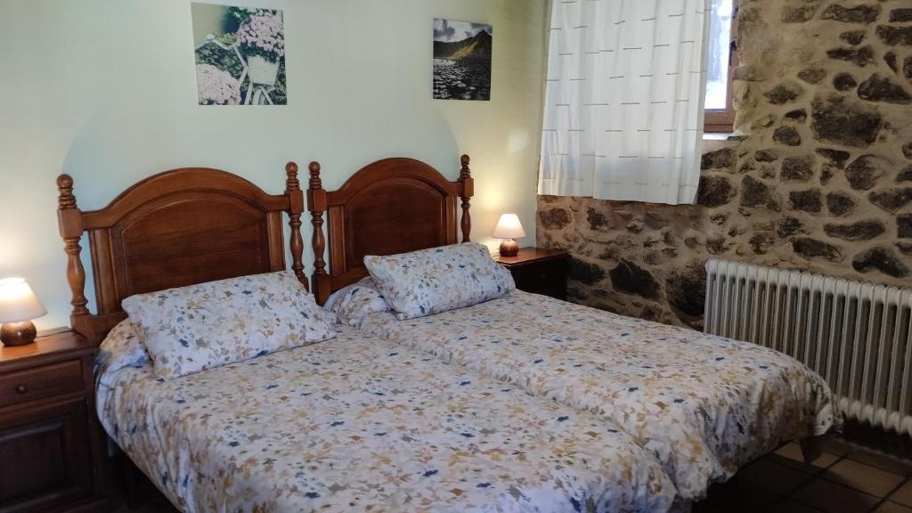 Cama o camas de una habitación en Hotel La Casa Chacinera