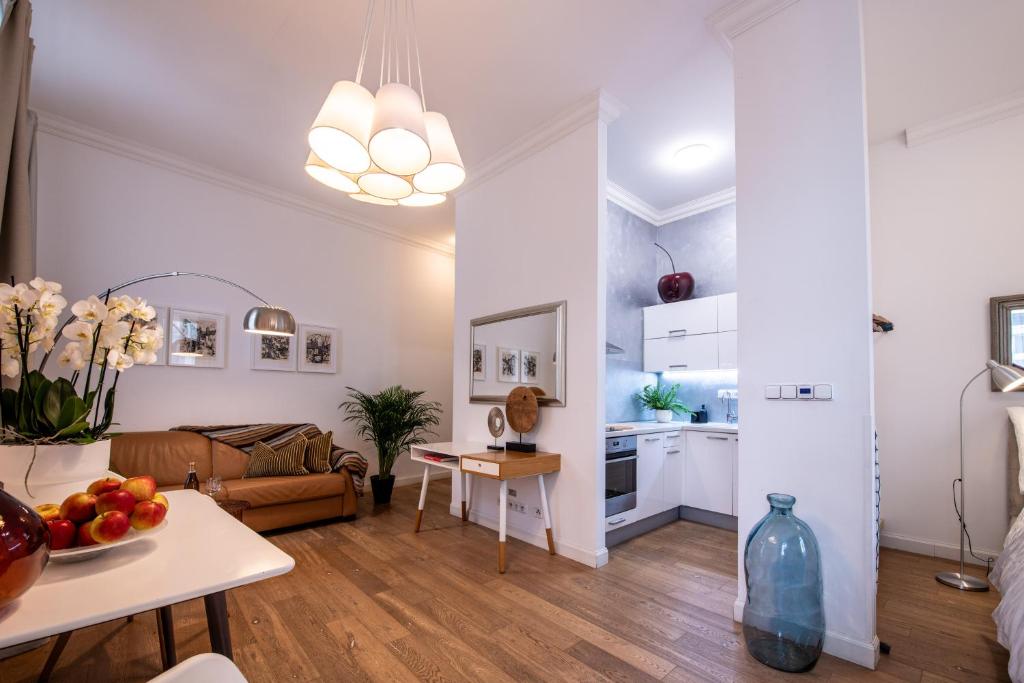 Część wypoczynkowa w obiekcie Modern Downtown APT - renovated, on ideal location