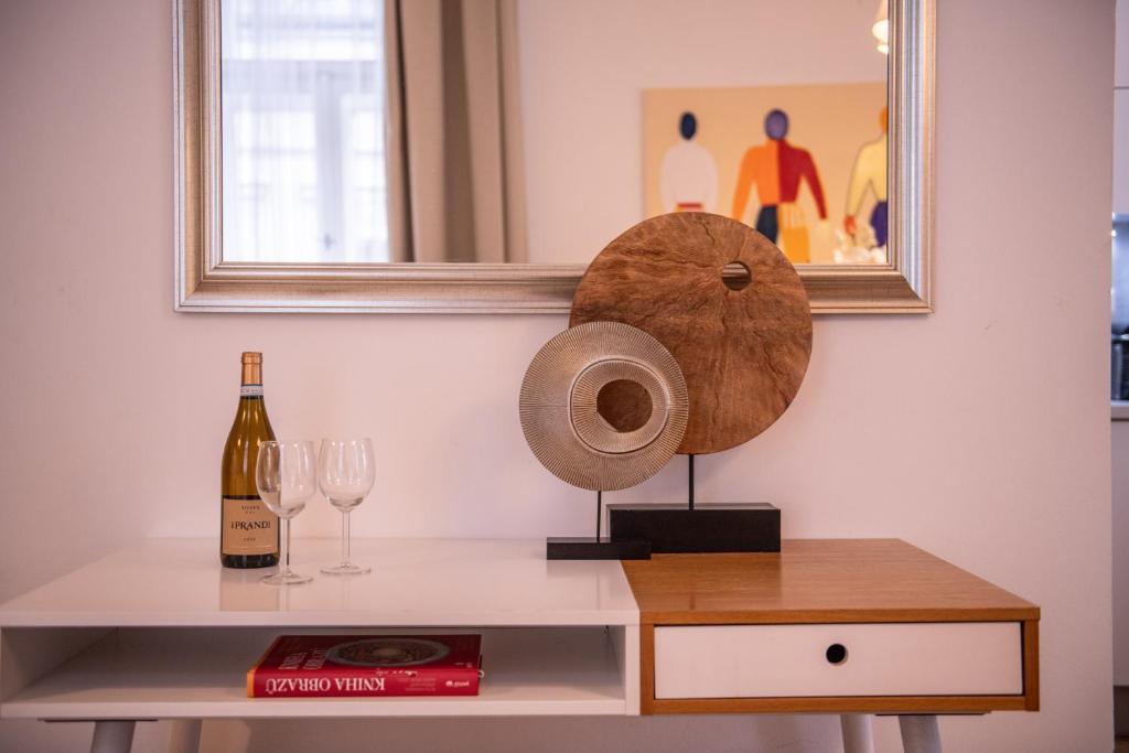 Napoje w obiekcie Modern Downtown APT - renovated, on ideal location