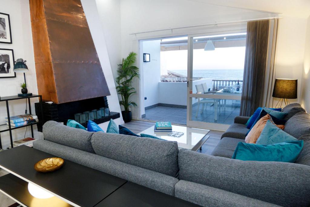 Część wypoczynkowa w obiekcie Beachhouse GALORE