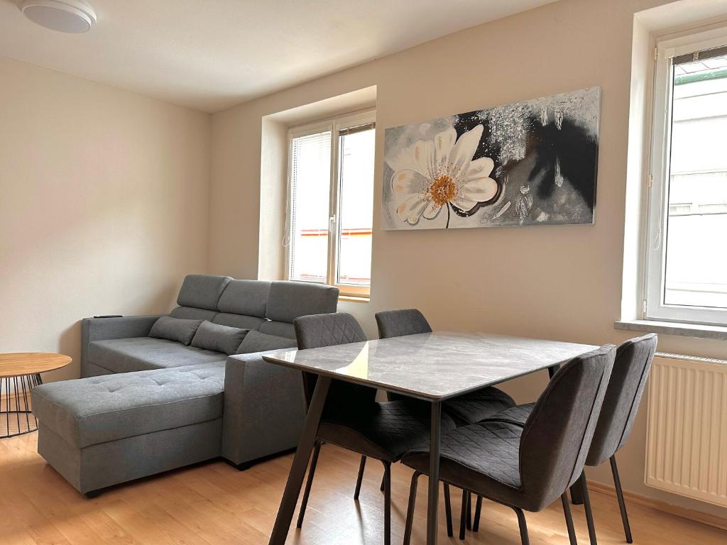 Posezení v ubytování City Apartment Sankt Pölten