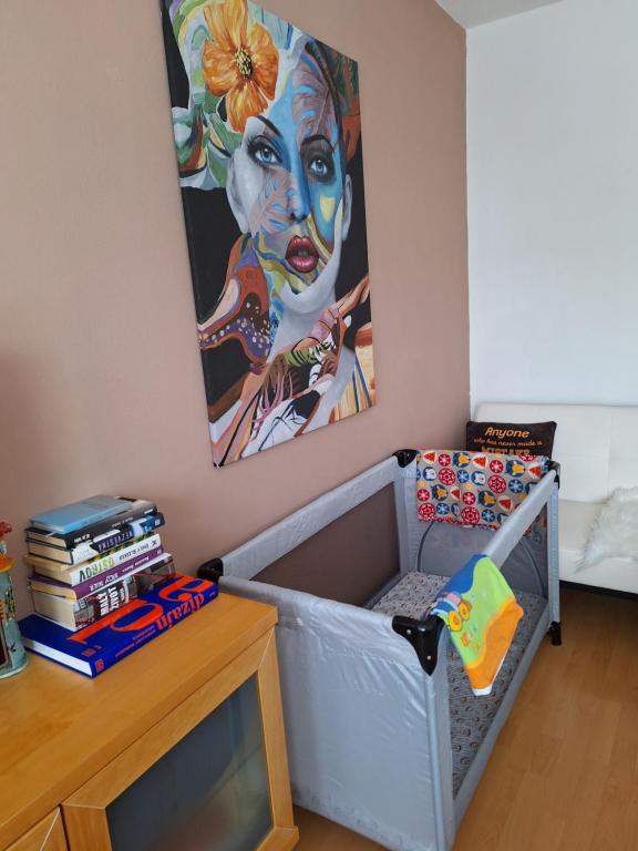 Posezení v ubytování Apartmán Terminál, self check-in 24 h, free parking