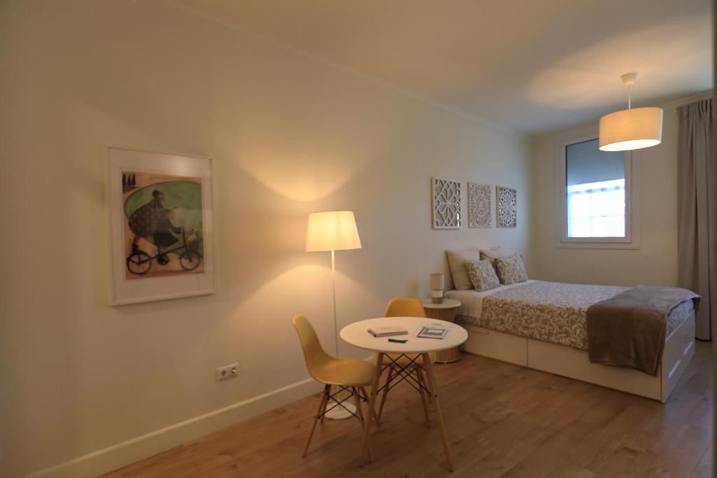 Postel nebo postele na pokoji v ubytování Régua Pine House