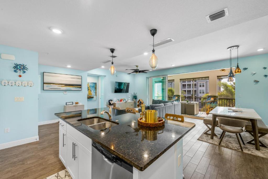 Η κουζίνα ή μικρή κουζίνα στο One Particular Harbour 391-201