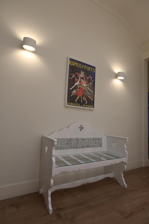 Postel nebo postele na pokoji v ubytování Régua Pine House