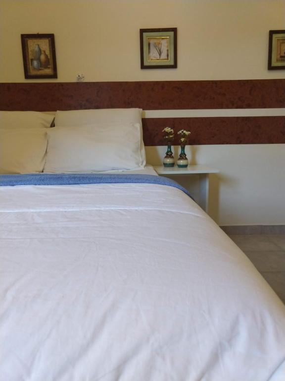 Postel nebo postele na pokoji v ubytování Hotel Minastur