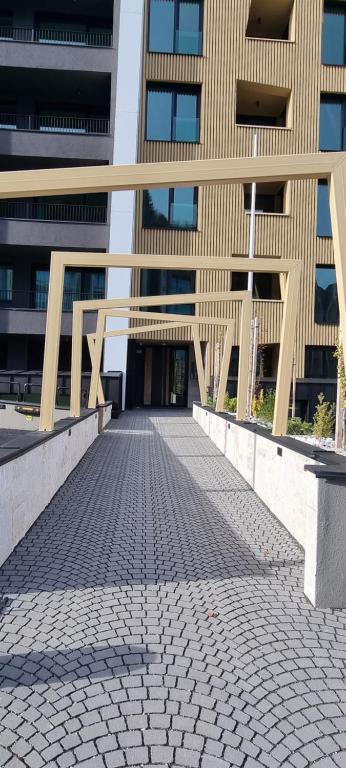 Budova, kde se apartmán nachází