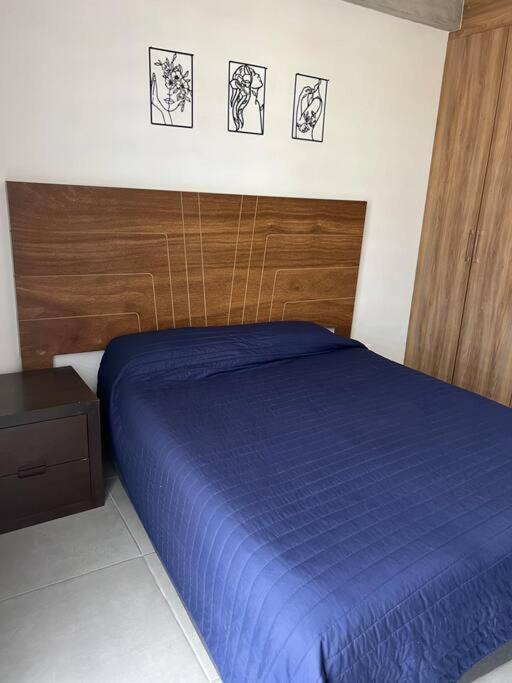 Postel nebo postele na pokoji v ubytování Departamento centrico