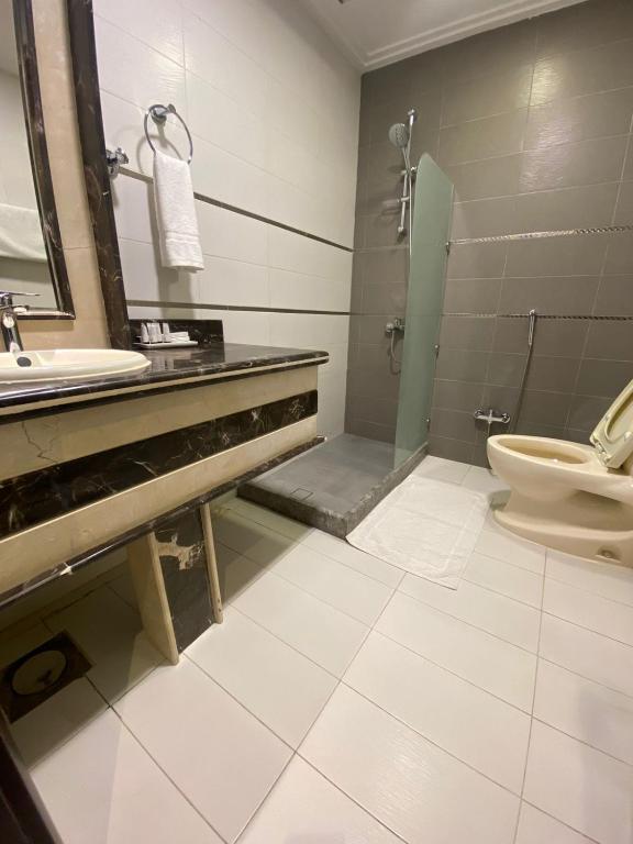 Koupelna v ubytování Narmiss Aparthotel