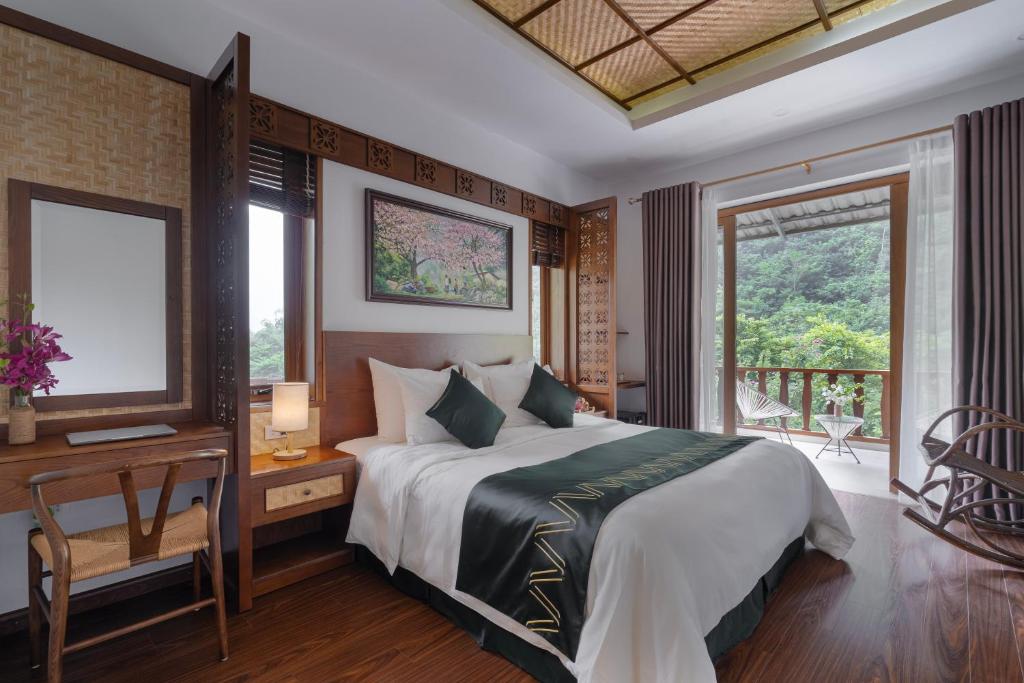 Mai Chau Mountain View Resort - 豪华双人或双床间