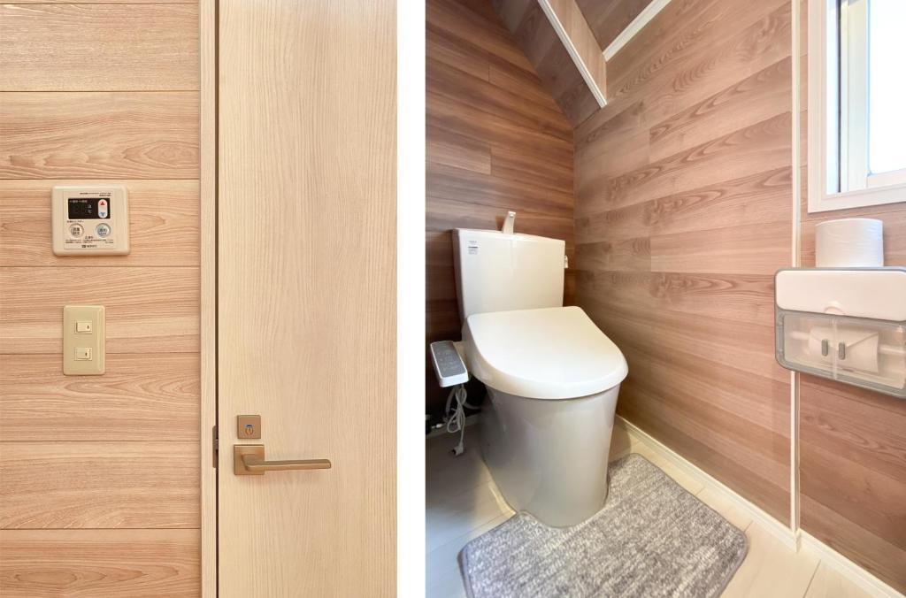 Koupelna v ubytování Mitomi Home 4F