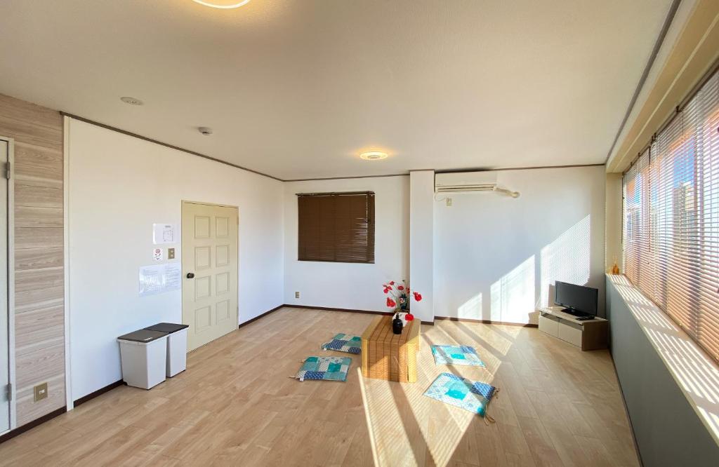 Posezení v ubytování Mitomi Home 4F