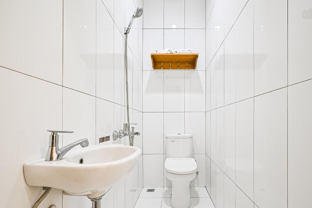 Koupelna v ubytování Bangreng Inn Hotel