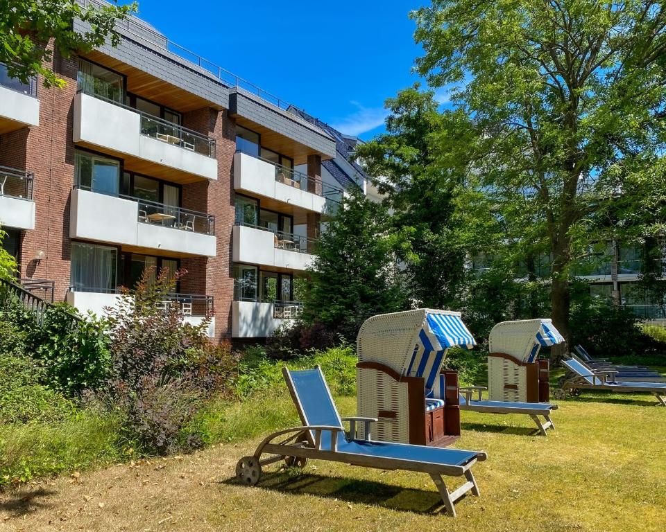 Zahrada ubytování Appartement-Hotel Timmendorfer Strand